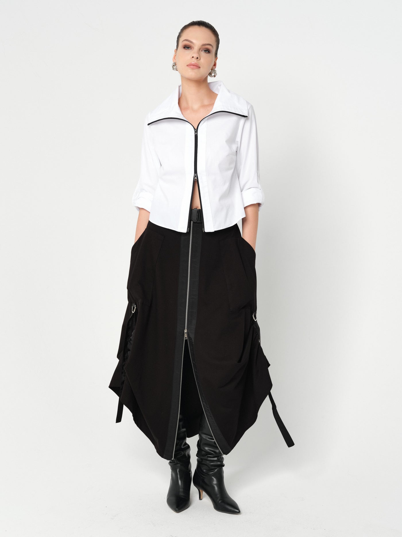 ÇİFT FERMUARLI GÖMLEK