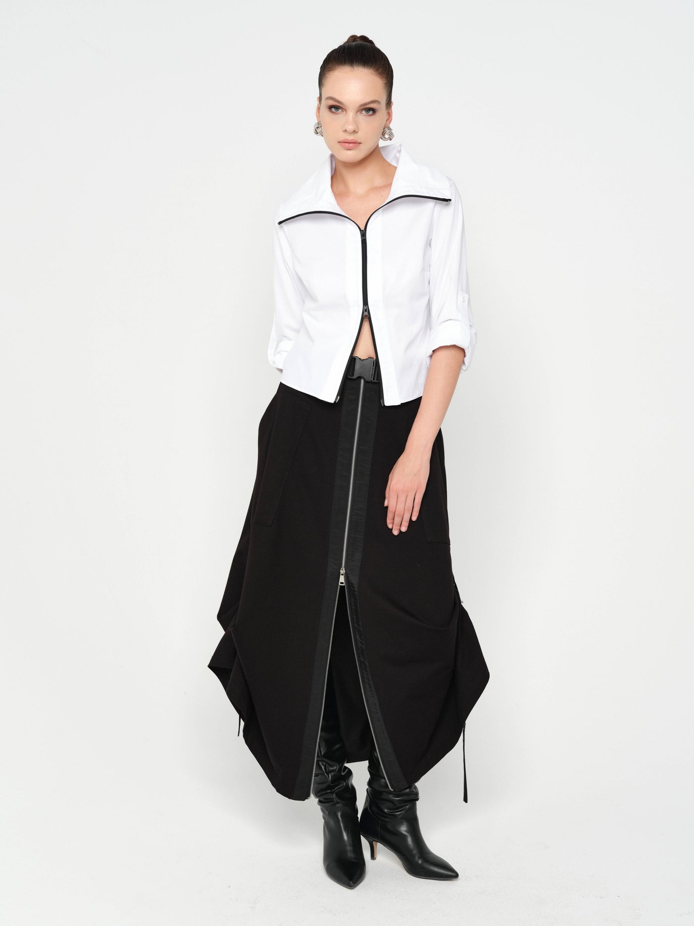 ÇİFT FERMUARLI GÖMLEK