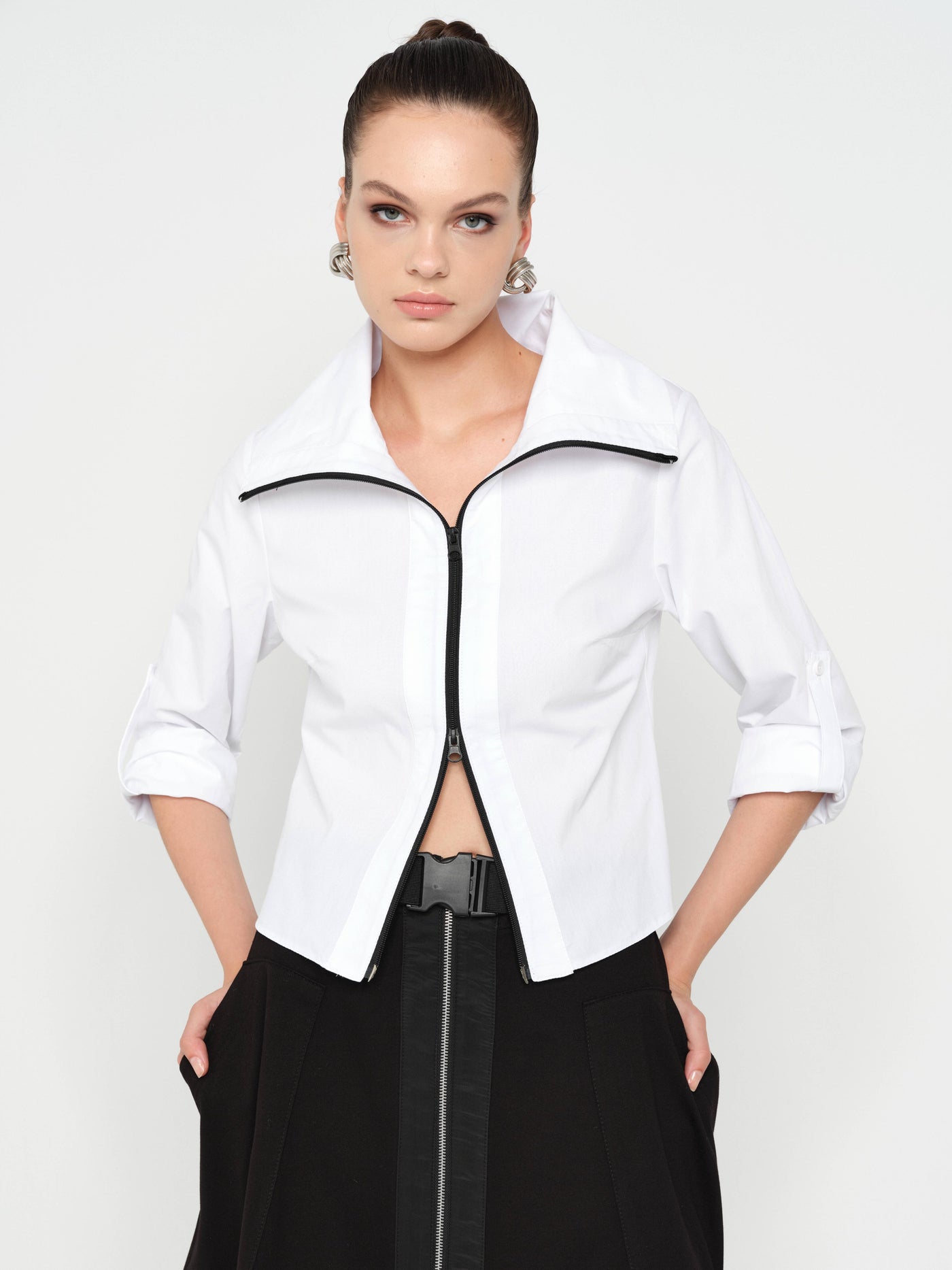 ÇİFT FERMUARLI GÖMLEK