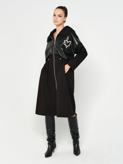 RUGAN GARNİLİ 2 İP TRENÇKOT