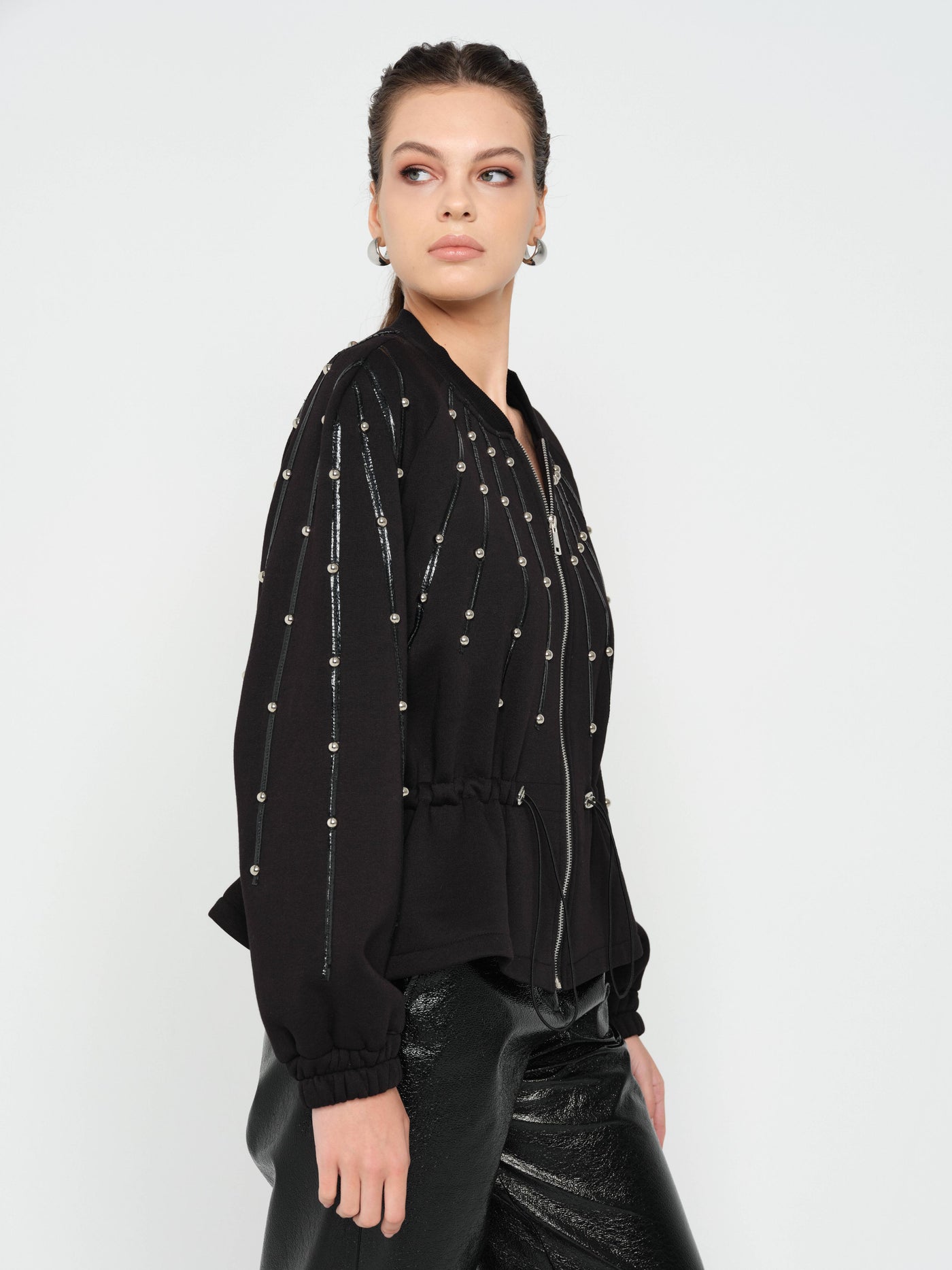 İNCİ ÇAKMALI CEKET