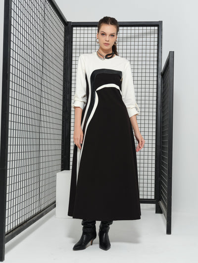 RUGAN GARNİLİ ELBİSE