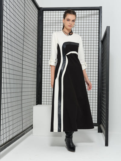 RUGAN GARNİLİ ELBİSE