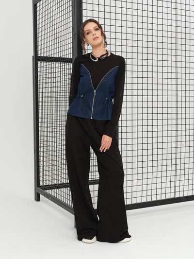 KOT GARNİLİ EŞOFMAN TAKIMI