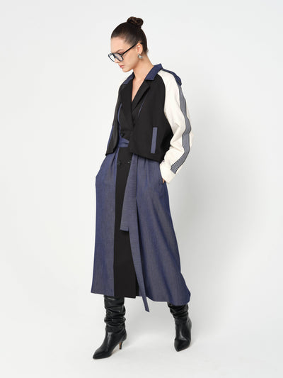 KOT GARNİLİ TRENÇKOT