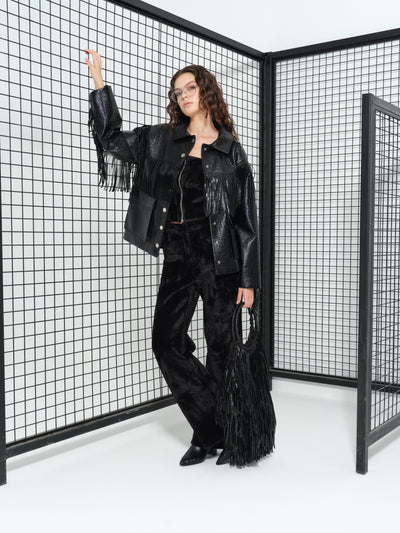 RUGAN PÜSKÜLLÜ CEKET